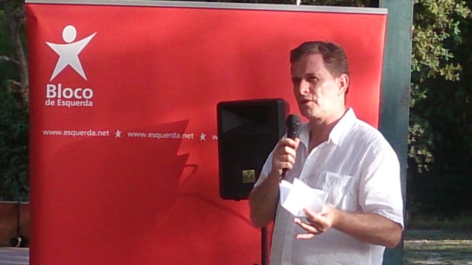 Bloco: Pedro Soares defende em Famalicão um modelo económico que reforce Estado Social
