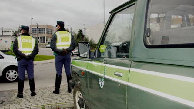 GNR detém 290 pessoas, 92 por excesso de álcool, na última semana