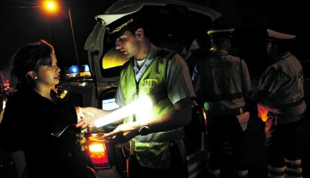 GNR deteve em dois dias 35 condutores alcoolizados