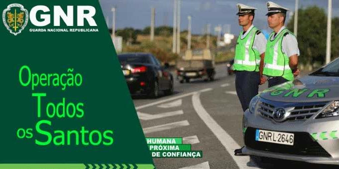 GNR tem em curso operação ‘Todos os Santos’