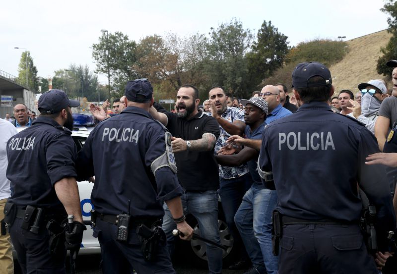 Detidos na manifestação dos taxistas vão ser julgados em processo sumário