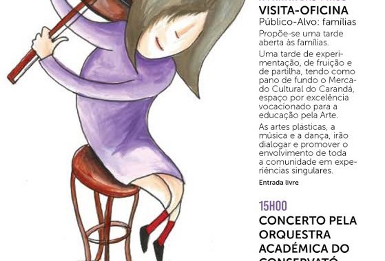 Câmara de Braga promove este sábado Percurso pelas Artes no Mercado Cultural do Carandá