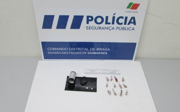 PSP detém homem na posse de heroína e cocaína