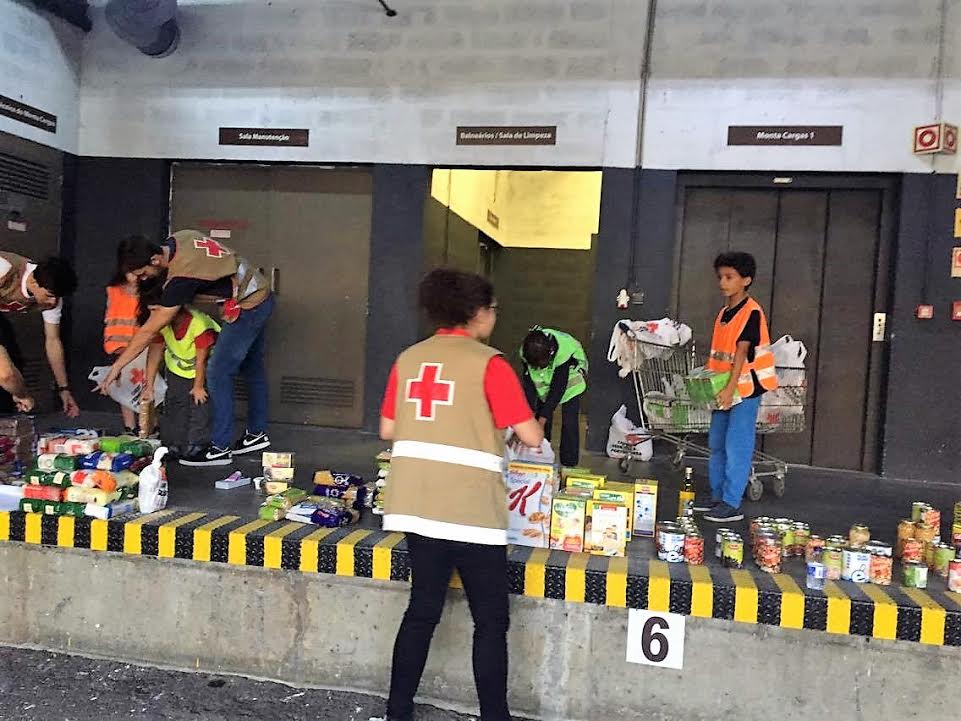 Cruz Vermelha de Braga recolhe cerca de 22 mil produtos essenciais
