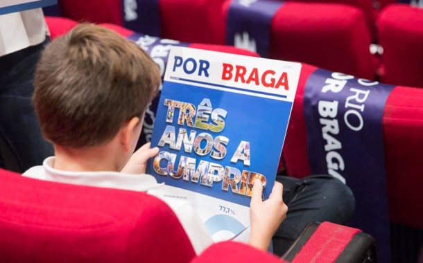 Coligação Juntos por Braga fez balanço de três anos de mandato: 77,7 por cento das promessas eleitorais já foram cumpridas