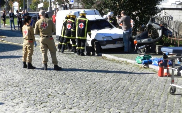 Simulacro marca encontro de socorristas e ex-socorristas da Cruz Vermelha de Amares