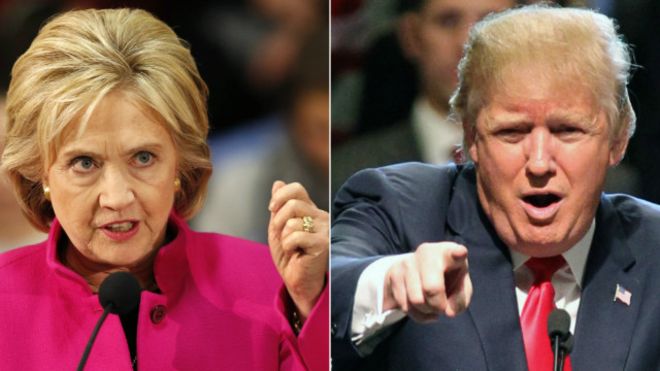 Trump e os democratas denunciam vícios eleitorais diversos