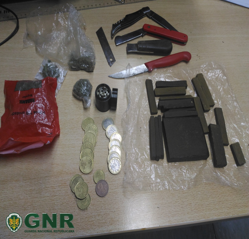 Chamada a intervir em caso de violência doméstica, GNR de Braga dá de ‘caras’ com suspeito de tráfico de droga
