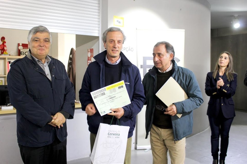 Pedro Nuno Castel-Branco vence Concurso Artistas do Alto Minho e Galiza 2016; mostra patente até 7 de Janeiro