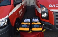 Bombeiros de Vieira do Minho com dois desfibrilhadores automáticos; associação portuguesa no Luxemburgo financiou aquisição