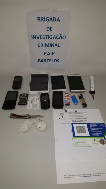 Seis detidos em operação de combate ao tráfico de droga em Barcelos
