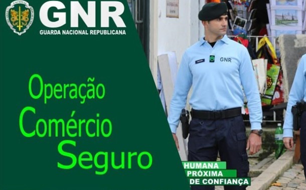 GNR tem no terreno operação ‘Comércio Seguro’ até noite de Consoada