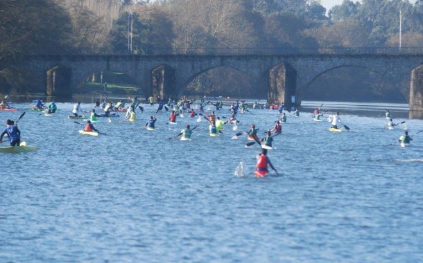 Primeira River Race com 250 canoístas no rio Cávado