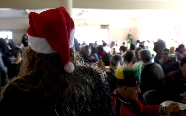 Ricardo Rio participou no almoço de Natal dos sem-abrigo de Braga