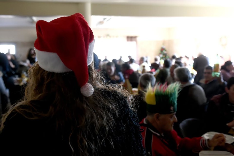 Ricardo Rio participou no almoço de Natal dos sem-abrigo de Braga