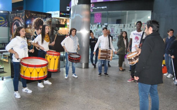 NuguelMusica leva animação de Natal ao aniversário do BragaShopping
