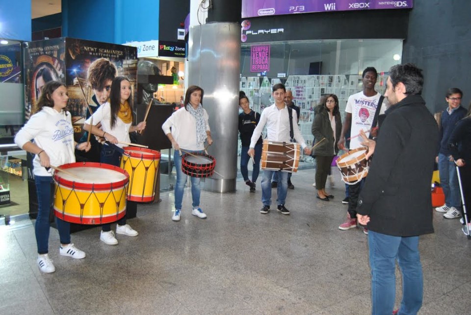 NuguelMusica leva animação de Natal ao aniversário do BragaShopping