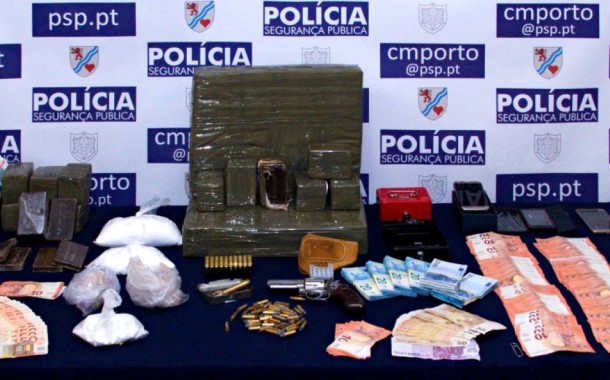 PSP do Porto apanhou 30 quilos de droga e quase meia centena de suspeitos