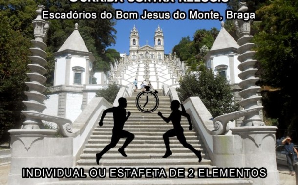 Escadórios do Bom Jesus recebem corrida contra-relógio este sábado