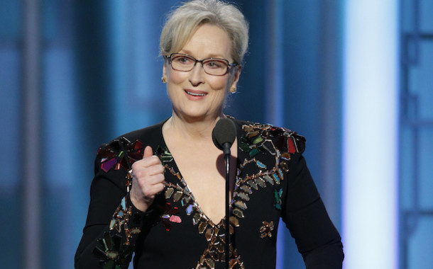 Meryl Streep critica Trump nos Globos de Ouro