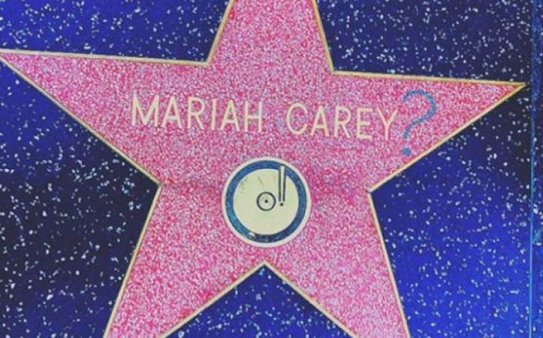 Estrela de Mariah Carey no Passeio da Fama vandalizada