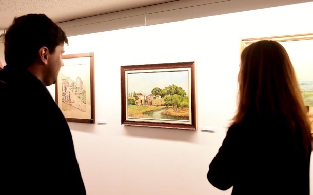 Braga: Pintura de Luís de Campos na Casa dos Crivos (até 12 Fev.)