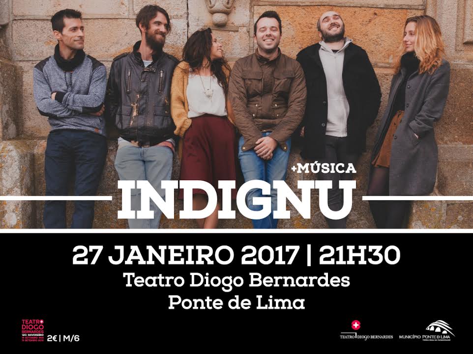Projecto barcelense Indignu sobe ao palco do ‘Diogo Bernardes’, em Ponte de Lima, esta sexta-feira