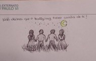 Braga: Alunos do Externato Paulo VI criam ‘muro’ de mensagens anti-bulling