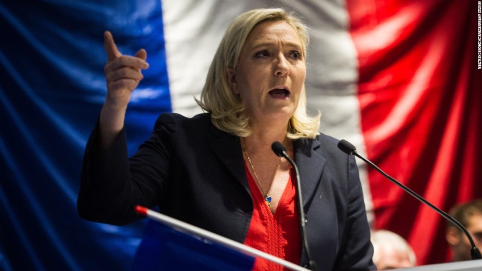 Buscas na sede de campanha de Marine Le Pen