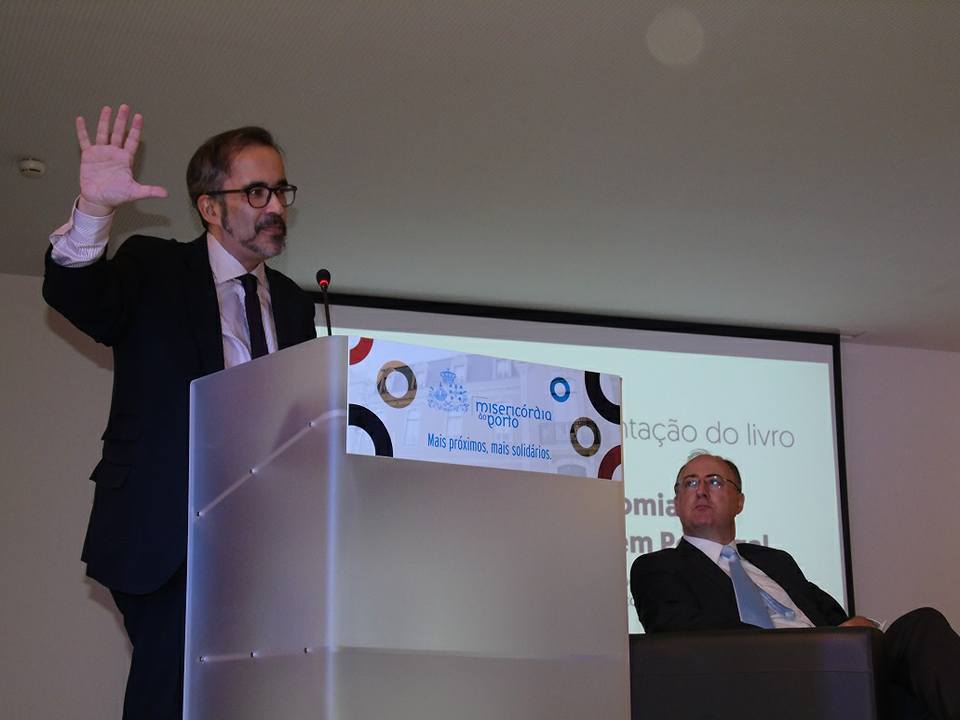 Paulo Rangel deu lição no lançamento do livro de José Manuel Fernandes