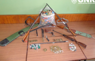 Idosa apanhada em Chaves pela GNR com 5 armas e 2 mil munições