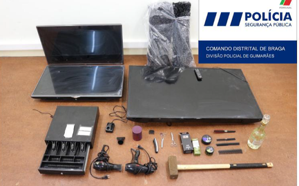 PSP detém mulher por furto no Braga Parque e dois jovens em Guimarães