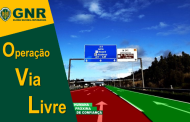 Operação Via Livre: GNR fiscaliza circulação abusiva pela esquerda e do meio em autoestradas