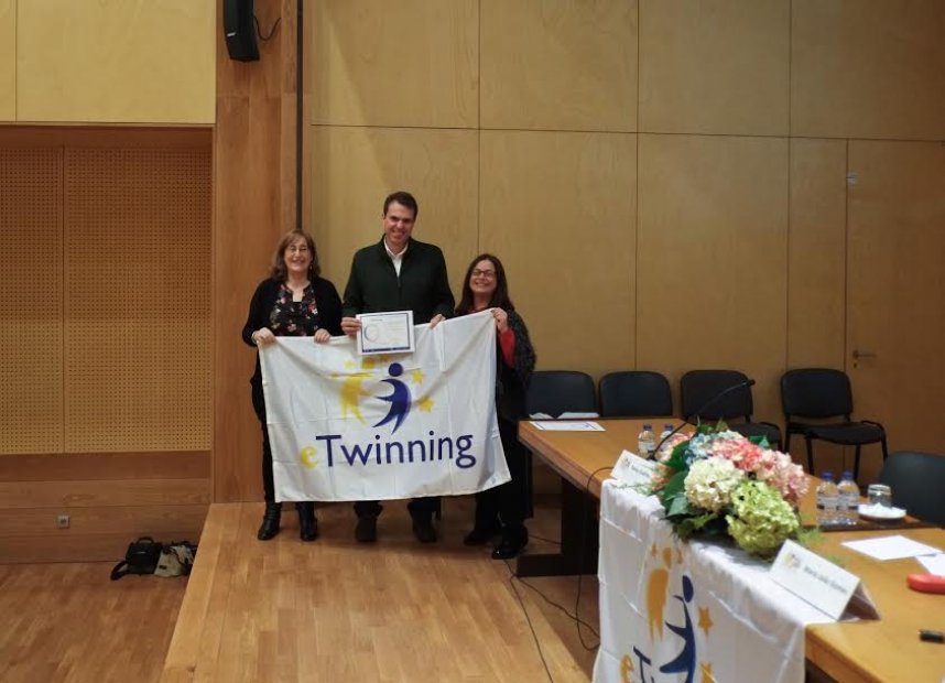 EPATV recebeu bandeira E-Twinning