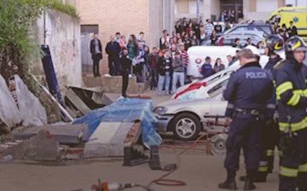 Testemunhas garantem que muro que matou três alunos da UMinho “parecia estável”