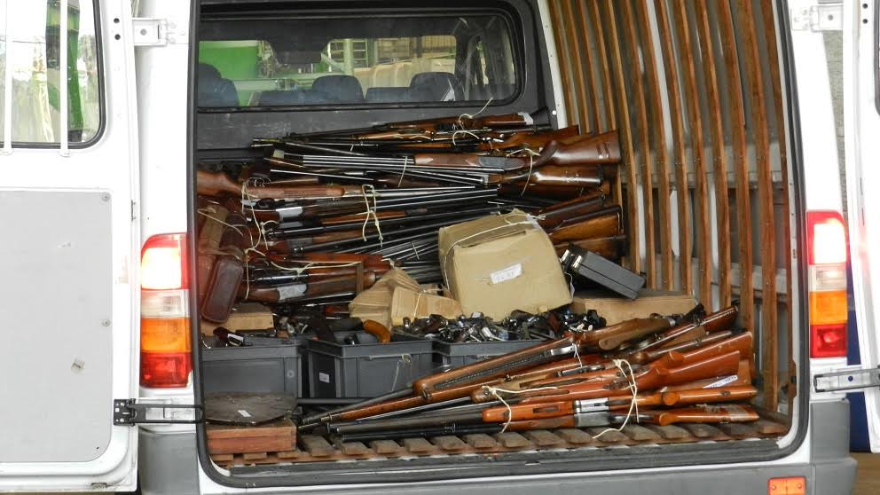 PSP destruiu seis mil armas apreendidas em Braga, Viana, Vila Real, Porto e Viseu
