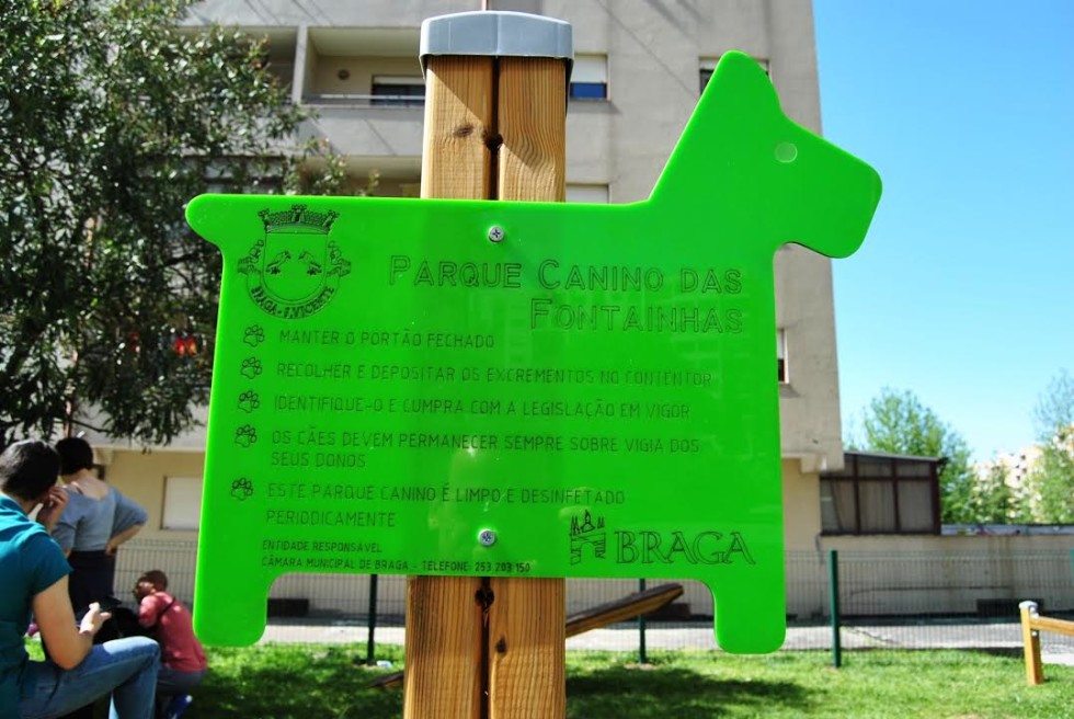 Junta de S. Vicente (Braga) inaugura 1.º parque canino urbano
