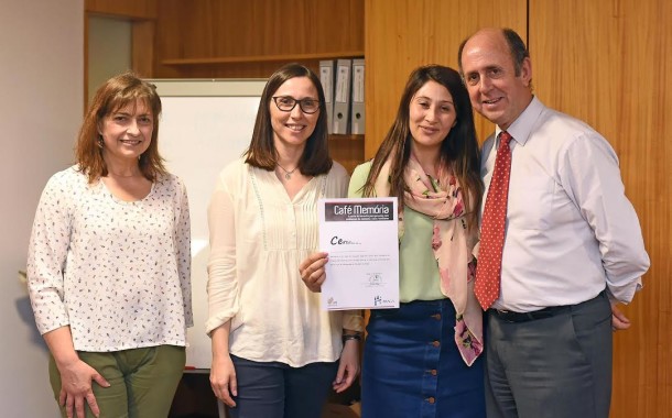 BRAGA: Técnicas do CSVH recebem de Firmino Marques certificados de formação no âmbito do projecto ‘Café Memória’