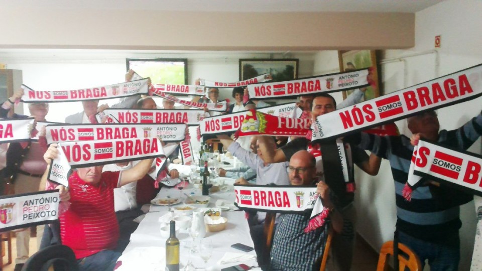 ‘Pli’, candidato a presidente do Sporting de Braga, jantou com apoiantes em Vila Verde