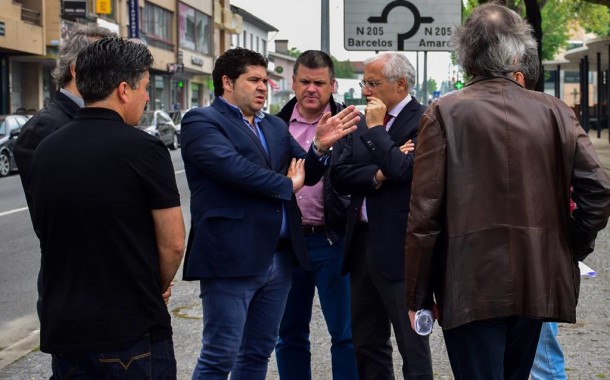 Requalificação do centro urbano de Prado na recta final