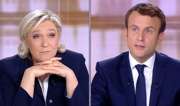 Imprensa francesa e sondagens dão vitória a Macron no frente-a-frente