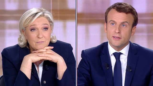 Imprensa francesa e sondagens dão vitória a Macron no frente-a-frente