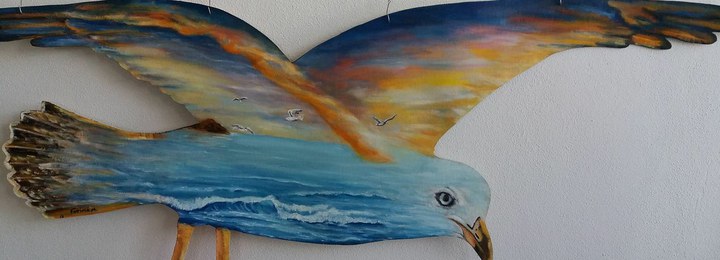 Pintora Fátima Miranda inaugura ‘Mar e Reflexo’ este sábado na Biblioteca Municipal