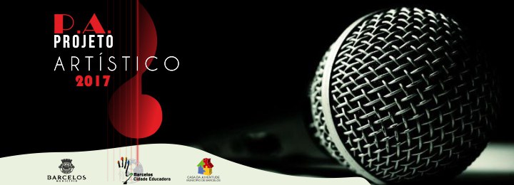 Inscrições abertas para o Projecto Artístico 2017