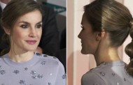 Penteado arrojado de Letizia não deixa ninguém indiferente