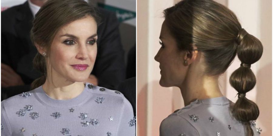 Penteado arrojado de Letizia não deixa ninguém indiferente