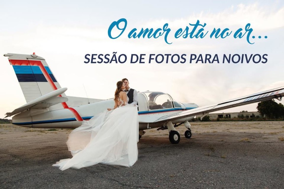 Aero Clube de Braga promove sessões fotográficas para noivos