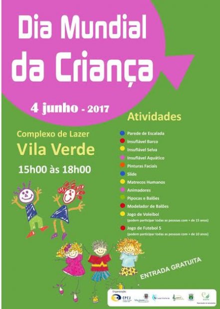 VILA VERDE: Complexo de Lazer transforma-se em ‘palco de brincadeiras’ este domingo
