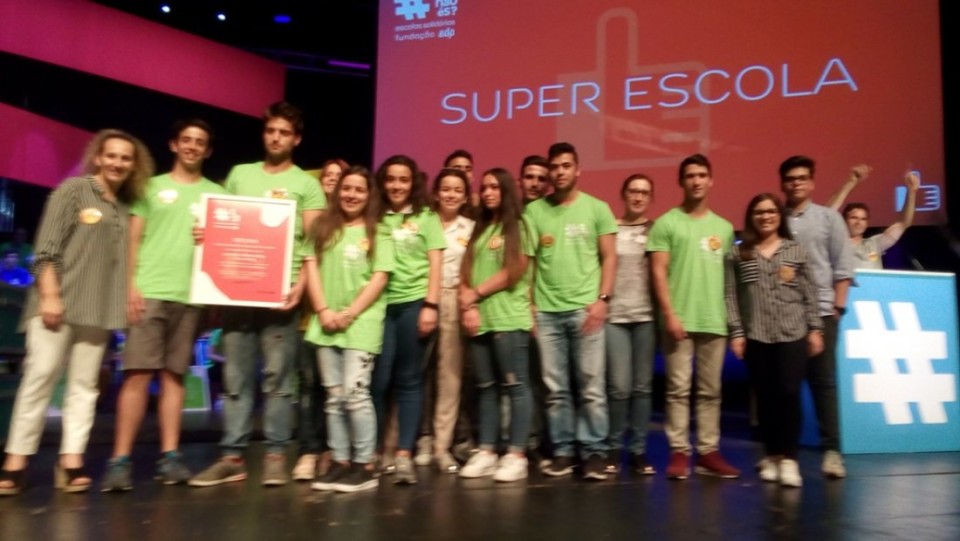 EPATV volta a ser uma Super Escola Solidária