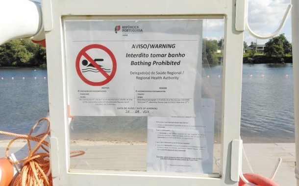 VILA VERDE: Praia do Faial interdita a banhos após descargas com origem em Braga